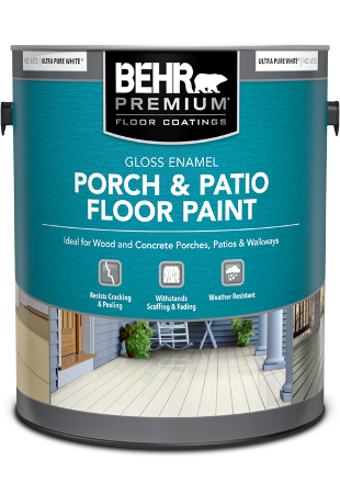 1gallon can of Behr Premium Porch and Patio Floor Paint, Gloss